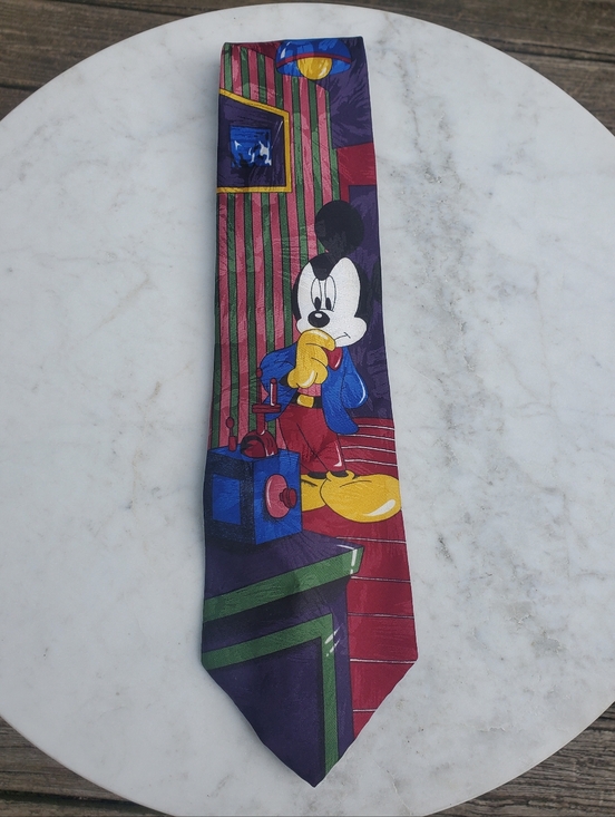 Mickey Unlimited Other - Mickey Unlimited Vintage Mickey Mouse Tie